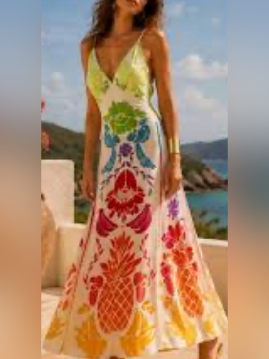 FARM Rio Dresses & Skirts - NWT FARM Rio Tropical Graphic Placed Maxi Dress Size XS